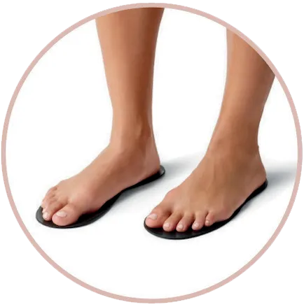 Wear 'sticky feet'
